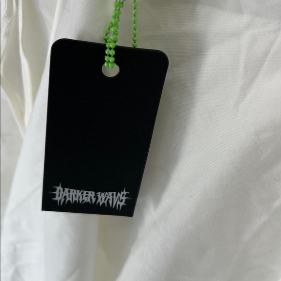 Darker waves dolls kill NWT Asymmetrical mesh wrap dress size XXS - Picture 8 of 10